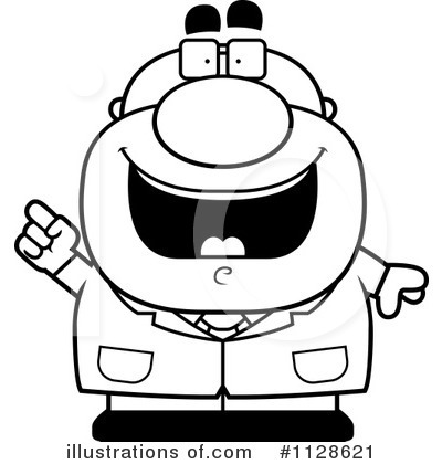 Royalty-Free (RF) Scientist Clipart Illustration by Cory Thoman - Stock Sample #1128621