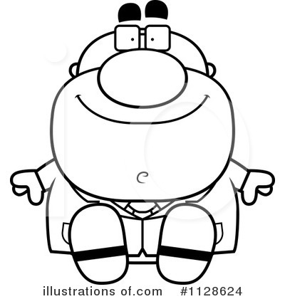 Royalty-Free (RF) Scientist Clipart Illustration by Cory Thoman - Stock Sample #1128624