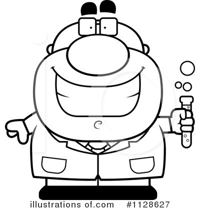 Royalty-Free (RF) Scientist Clipart Illustration by Cory Thoman - Stock Sample #1128627