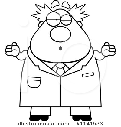 Royalty-Free (RF) Scientist Clipart Illustration by Cory Thoman - Stock Sample #1141533