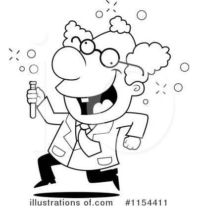 Royalty-Free (RF) Scientist Clipart Illustration by Cory Thoman - Stock Sample #1154411