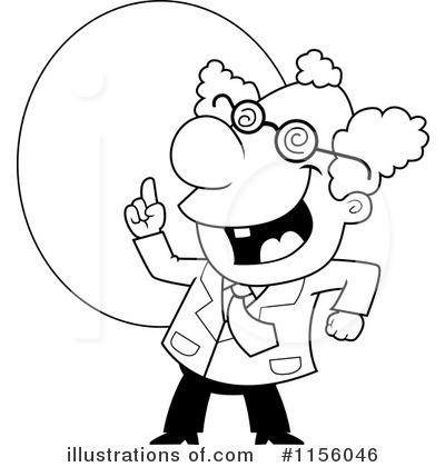 Royalty-Free (RF) Scientist Clipart Illustration by Cory Thoman - Stock Sample #1156046
