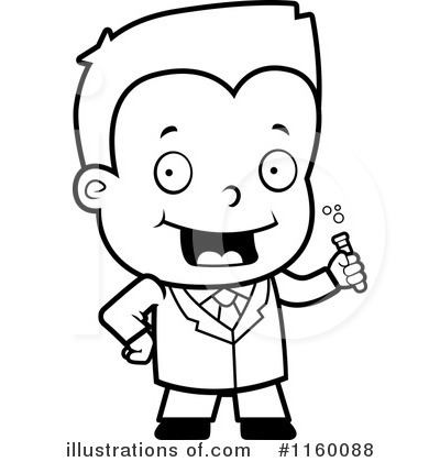 Royalty-Free (RF) Scientist Clipart Illustration by Cory Thoman - Stock Sample #1160088