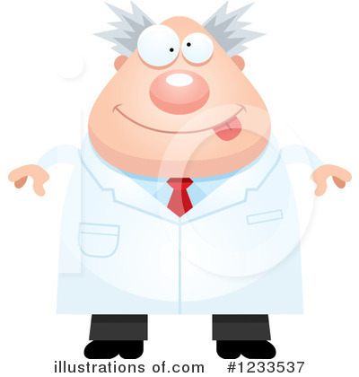 Royalty-Free (RF) Scientist Clipart Illustration by Cory Thoman - Stock Sample #1233537