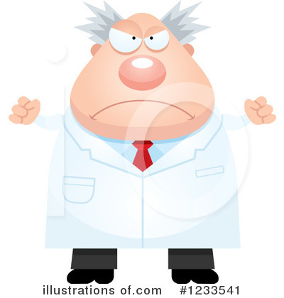 Royalty-Free (RF) Scientist Clipart Illustration by Cory Thoman - Stock Sample #1233541