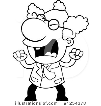 Royalty-Free (RF) Scientist Clipart Illustration by Cory Thoman - Stock Sample #1254378