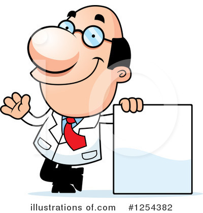 Royalty-Free (RF) Scientist Clipart Illustration by Cory Thoman - Stock Sample #1254382