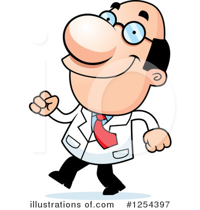 Royalty-Free (RF) Scientist Clipart Illustration by Cory Thoman - Stock Sample #1254397