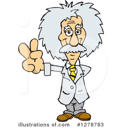 Royalty-Free (RF) Scientist Clipart Illustration by Dennis Holmes Designs - Stock Sample #1278783
