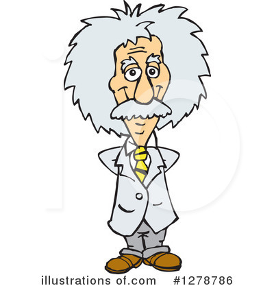Royalty-Free (RF) Scientist Clipart Illustration by Dennis Holmes Designs - Stock Sample #1278786