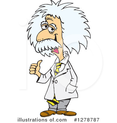 Royalty-Free (RF) Scientist Clipart Illustration by Dennis Holmes Designs - Stock Sample #1278787