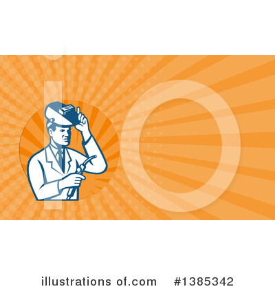 Royalty-Free (RF) Scientist Clipart Illustration by patrimonio - Stock Sample #1385342