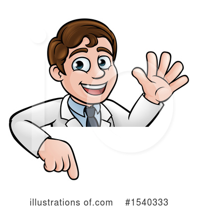Royalty-Free (RF) Scientist Clipart Illustration by AtStockIllustration - Stock Sample #1540333