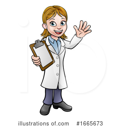 Royalty-Free (RF) Scientist Clipart Illustration by AtStockIllustration - Stock Sample #1665673