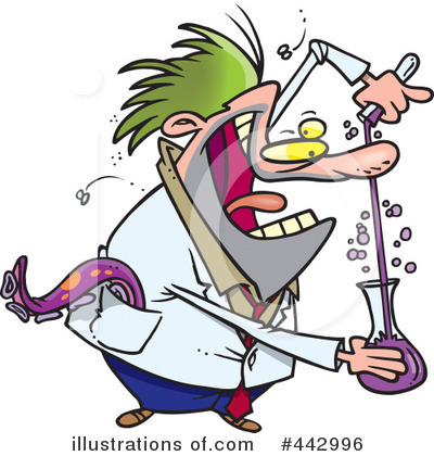 Mad Scientist Clipart #442996 by toonaday