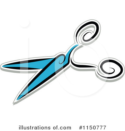 Royalty-Free (RF) Scissors Clipart Illustration by BNP Design Studio - Stock Sample #1150777