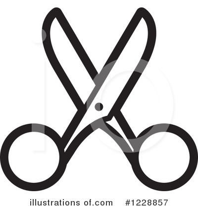 Scissors Clipart #1228857 by Lal Perera