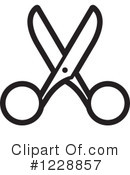 Scissors Clipart #1228857 by Lal Perera