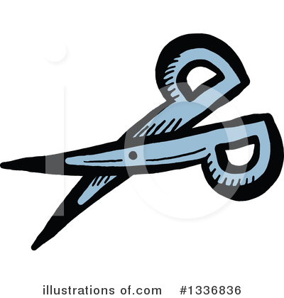 Royalty-Free (RF) Scissors Clipart Illustration by Prawny - Stock Sample #1336836