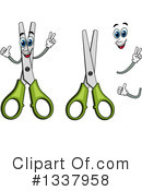 Scissors Clipart #1337958 by Vector Tradition SM