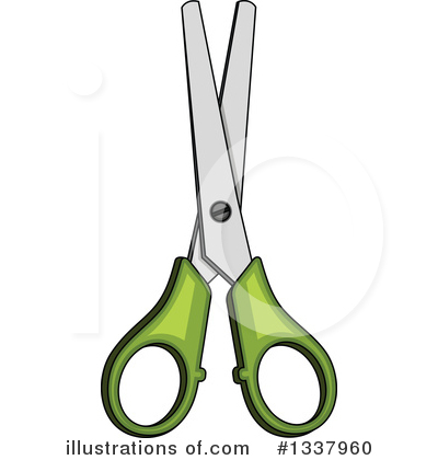 Royalty-Free (RF) Scissors Clipart Illustration by Vector Tradition SM - Stock Sample #1337960