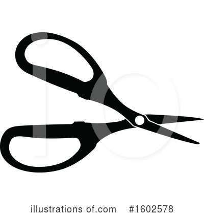 Royalty-Free (RF) Scissors Clipart Illustration by dero - Stock Sample #1602578