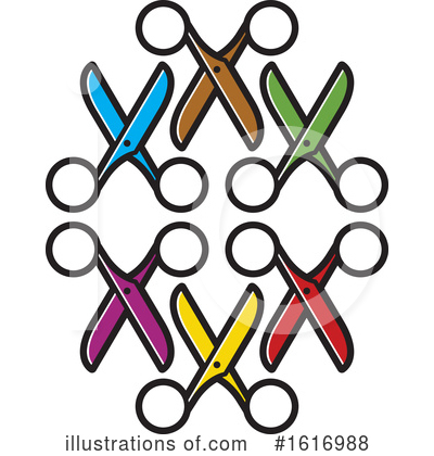 Royalty-Free (RF) Scissors Clipart Illustration by Lal Perera - Stock Sample #1616988