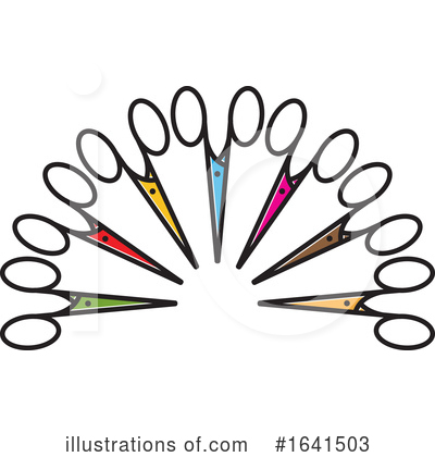 Royalty-Free (RF) Scissors Clipart Illustration by Lal Perera - Stock Sample #1641503