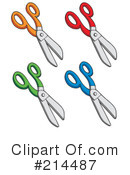Scissors Clipart #214487 by visekart