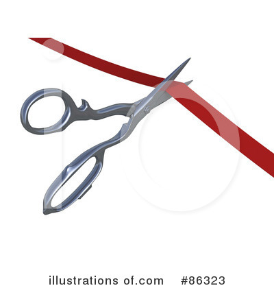 Royalty-Free (RF) Scissors Clipart Illustration by Mopic - Stock Sample #86323