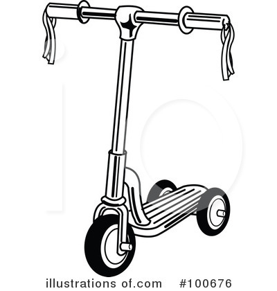 Scooter Clipart #100676 by Andy Nortnik