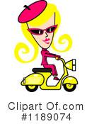 Scooter Clipart #1189074 by Andy Nortnik