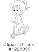 Scooter Clipart #1226999 by Alex Bannykh