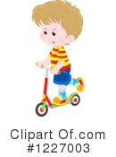 Scooter Clipart #1227003 by Alex Bannykh