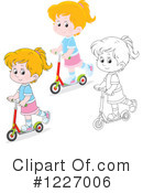 Scooter Clipart #1227006 by Alex Bannykh
