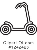 Scooter Clipart #1242426 by Lal Perera