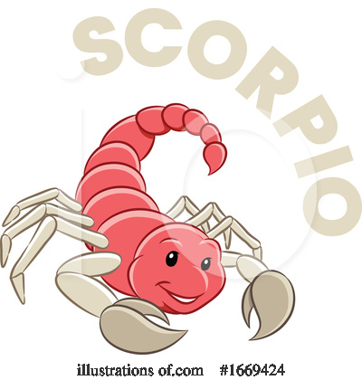Royalty-Free (RF) Scorpio Clipart Illustration by cidepix - Stock Sample #1669424