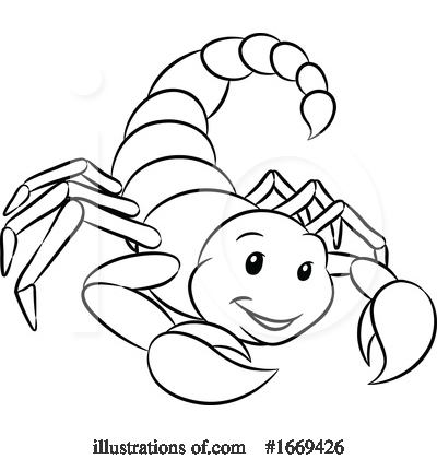 Royalty-Free (RF) Scorpio Clipart Illustration by cidepix - Stock Sample #1669426