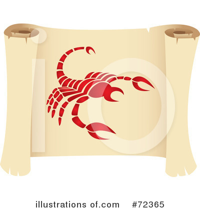 Royalty-Free (RF) Scorpio Clipart Illustration by cidepix - Stock Sample #72365