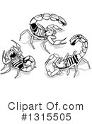 Scorpion Clipart #1315505 by dero