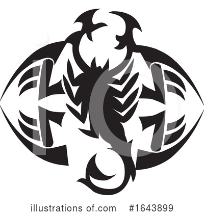 Royalty-Free (RF) Scorpion Clipart Illustration by Morphart Creations - Stock Sample #1643899