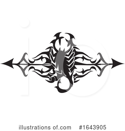Royalty-Free (RF) Scorpion Clipart Illustration by Morphart Creations - Stock Sample #1643905