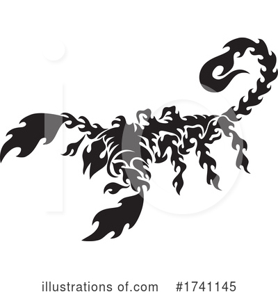 Royalty-Free (RF) Scorpion Clipart Illustration by Any Vector - Stock Sample #1741145