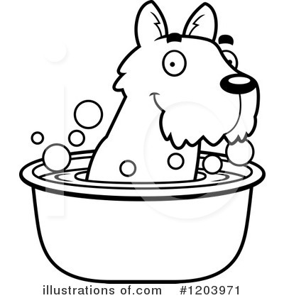 Scottie Clipart #1203971 by Cory Thoman