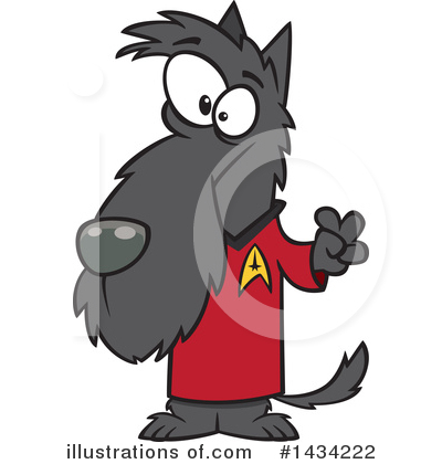 Scottish Terrier Clipart #1434222 by toonaday