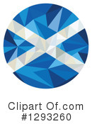 Scottish Flag Clipart #1293260 by patrimonio