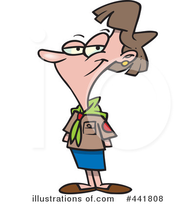 Royalty-Free (RF) Scout Clipart Illustration by toonaday - Stock Sample #441808