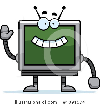 Robot Clipart #1091574 by Cory Thoman