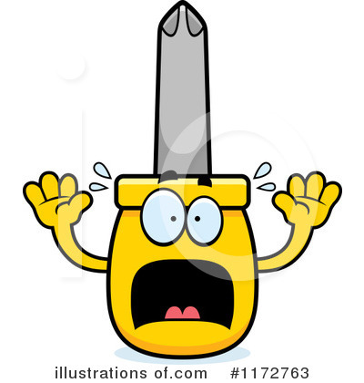 Royalty-Free (RF) Screwdriver Clipart Illustration by Cory Thoman - Stock Sample #1172763