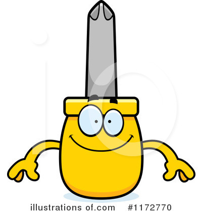 Royalty-Free (RF) Screwdriver Clipart Illustration by Cory Thoman - Stock Sample #1172770